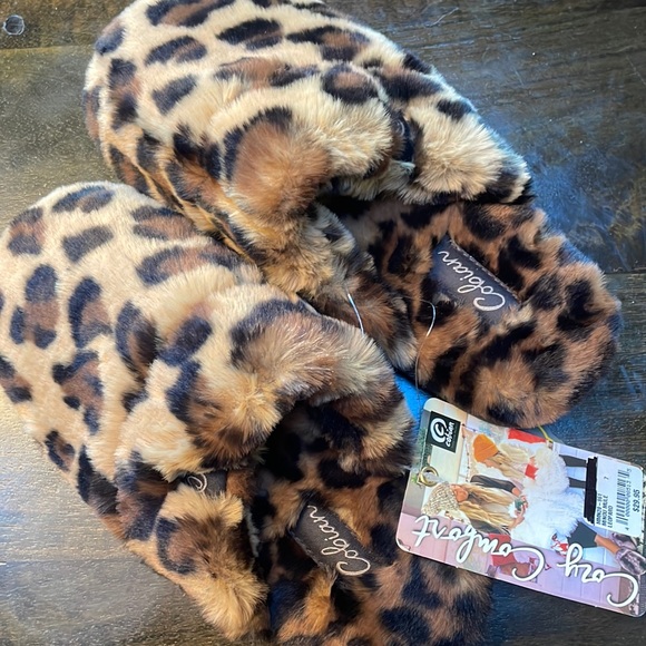 Cobian Minou Mule slippers- color is leopard - Picture 1 of 5